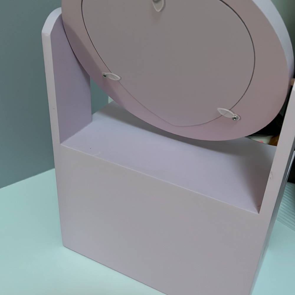 Kids wooden jewelry box with mirror - Picture 4 of 5